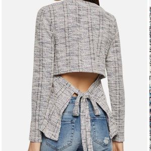 BCBGeneration open back long sleeve sweater